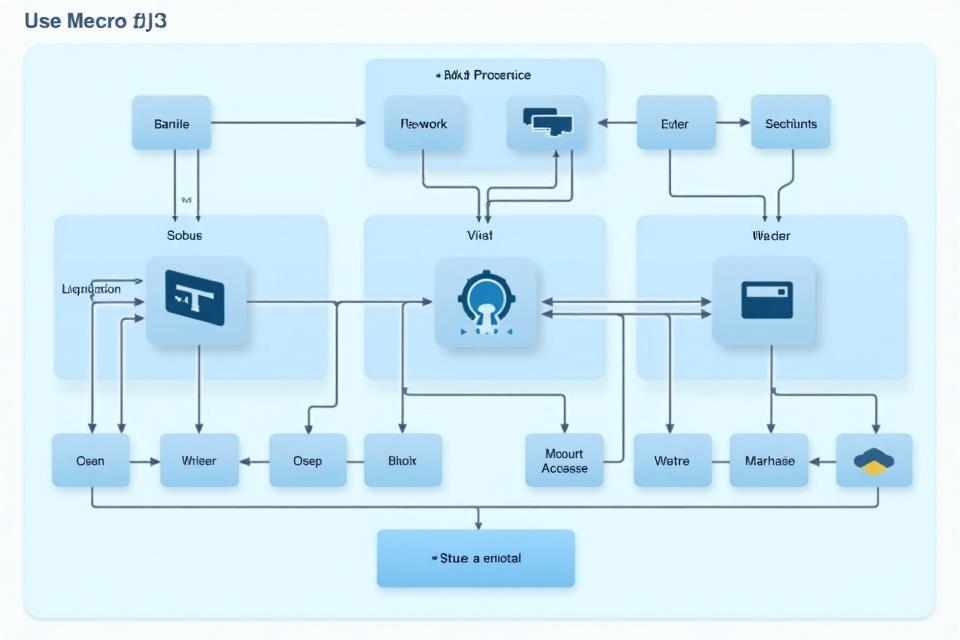 Diagram van EduFlow LMS